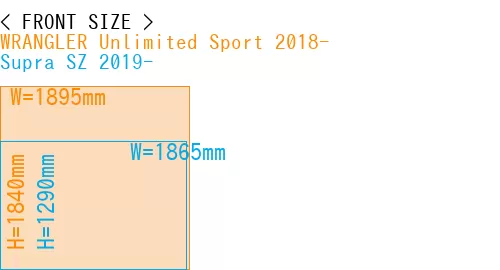 #WRANGLER Unlimited Sport 2018- + Supra SZ 2019-